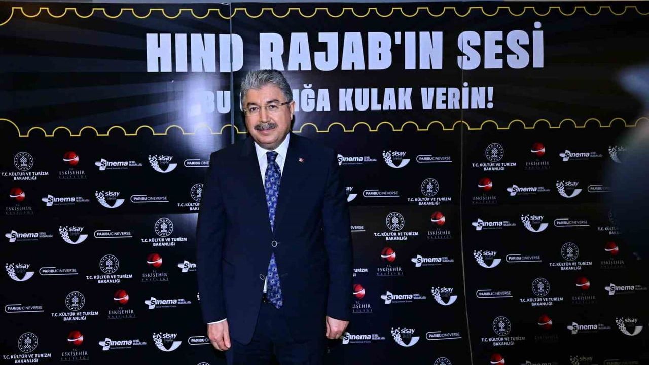Eskişehir Valisi Dr. Erdinç Yılmaz, 'Hind Rajab'ın Sesi' filminin özel gösterimini izledi