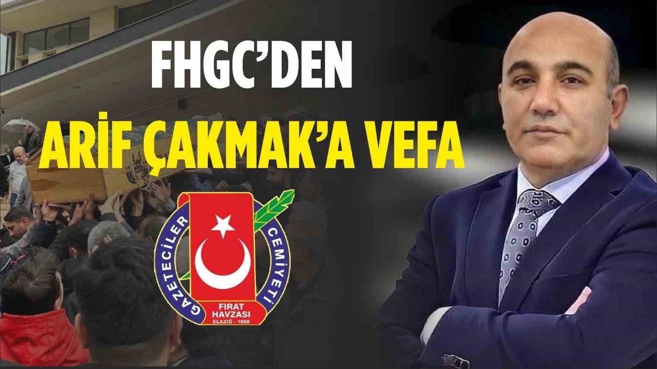 FHGC, 10 Ocak Çalışan Gazeteciler Günü'nü 'Arif Çakmak’a Vefa' Temasıyla Düzenliyor