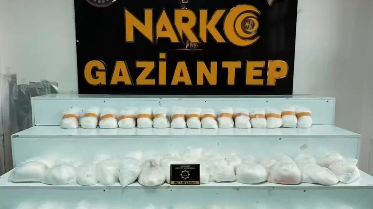 Gaziantep'te 2025 Narkotik Operasyonları: 612 kilo uyuşturucu, 2 bin 153 kök kenevir ve 7 milyon hap ele geçirildi