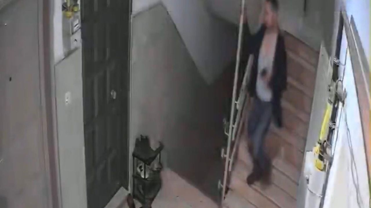 Gaziantep'te eski kocanın kimyasal saldırısı: Kaçış anları kamerada