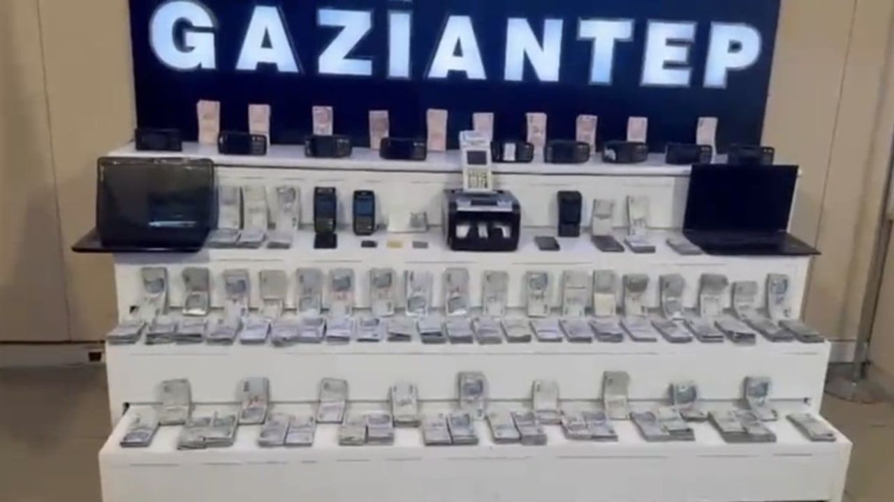 Gaziantep'te tefecilik operasyonu: 22 şüpheli gözaltına alındı