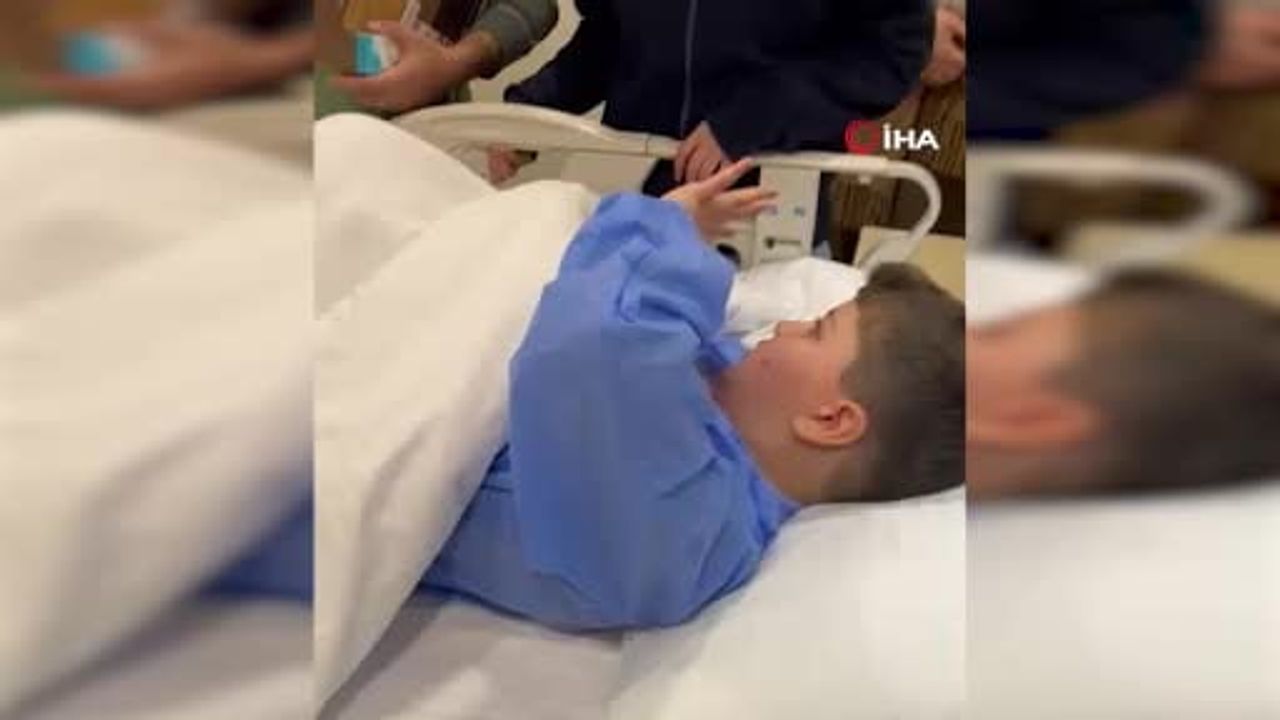 Gazzeli Awad, 1,5 Yıl Sonra Kahire'de Türk Yardımseverlerin Desteğiyle Mermiden Kurtuldu