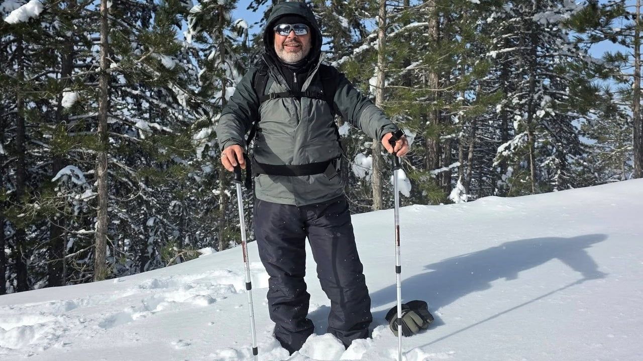 Gediz Murat Dağı Termal ve Kayak Merkezi'nde Kar Yürüyüşü Etkinliği