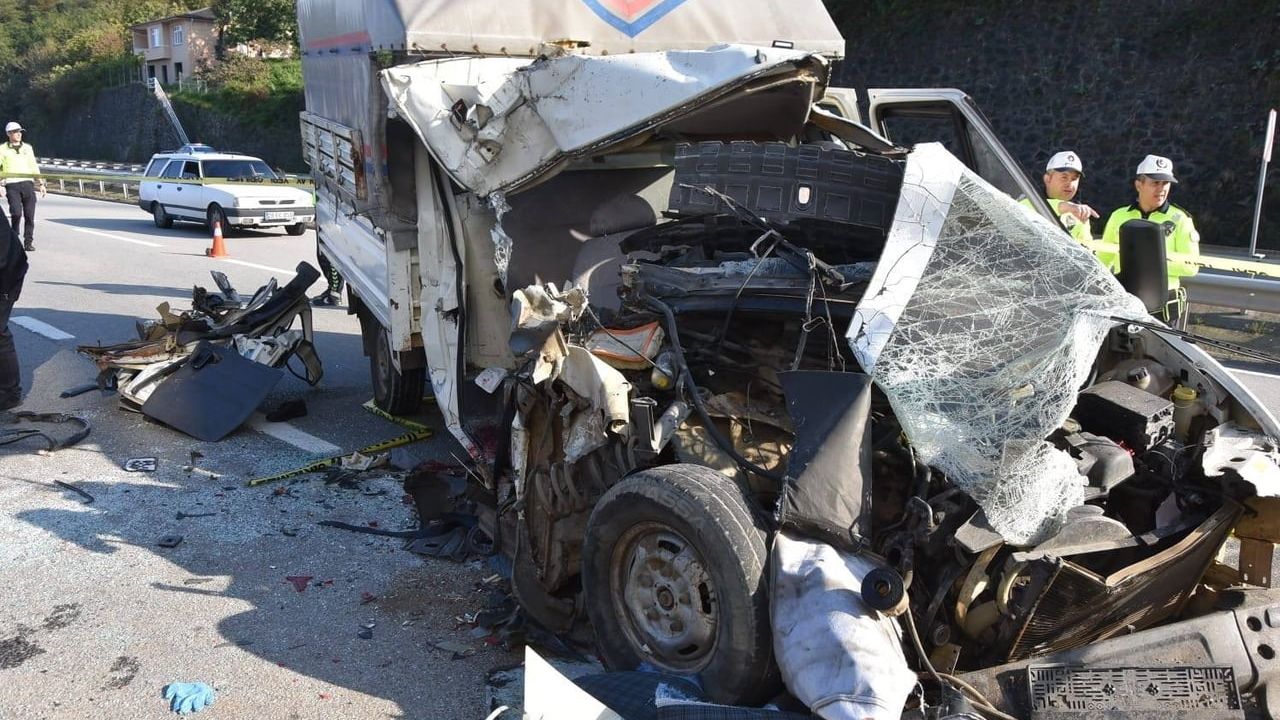 Giresun'da 2025'te trafik kazalarında 40 kişi hayatını kaybetti, 2 bin 406 yaralandı