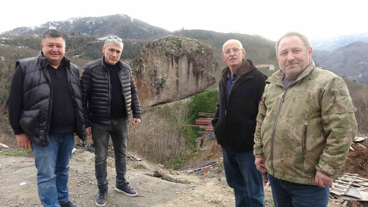 Giresun'da 'Gelin Kayası' turizme kazandırılıyor: Seyir balkonu ve tesis planlanıyor