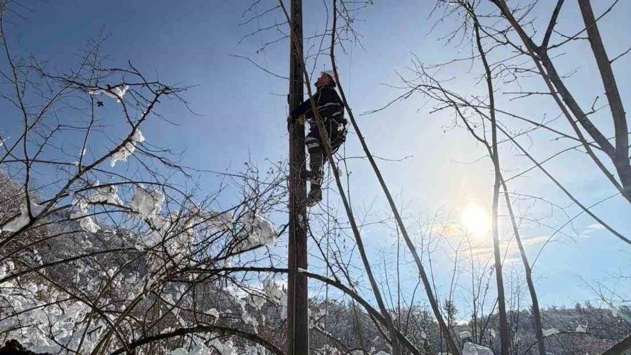 Giresun’da karla mücadele: Çoruh EDAŞ 159 personel ve 82 araçla 7/24 enerji hizmeti sağlıyor
