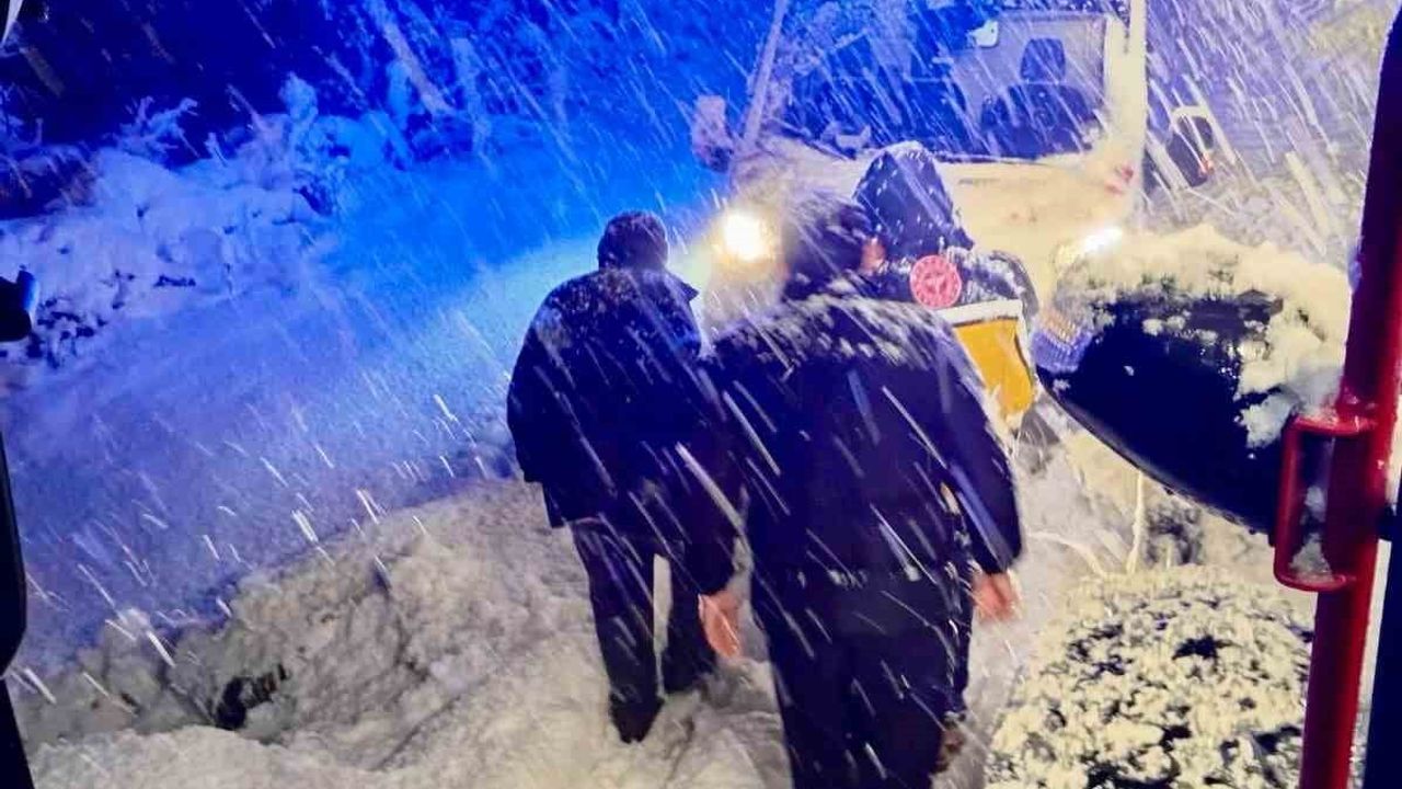 Giresun'da Yoğun Kar: 548 Köyden 521'inin Yolu Ulaşıma Kapandı
