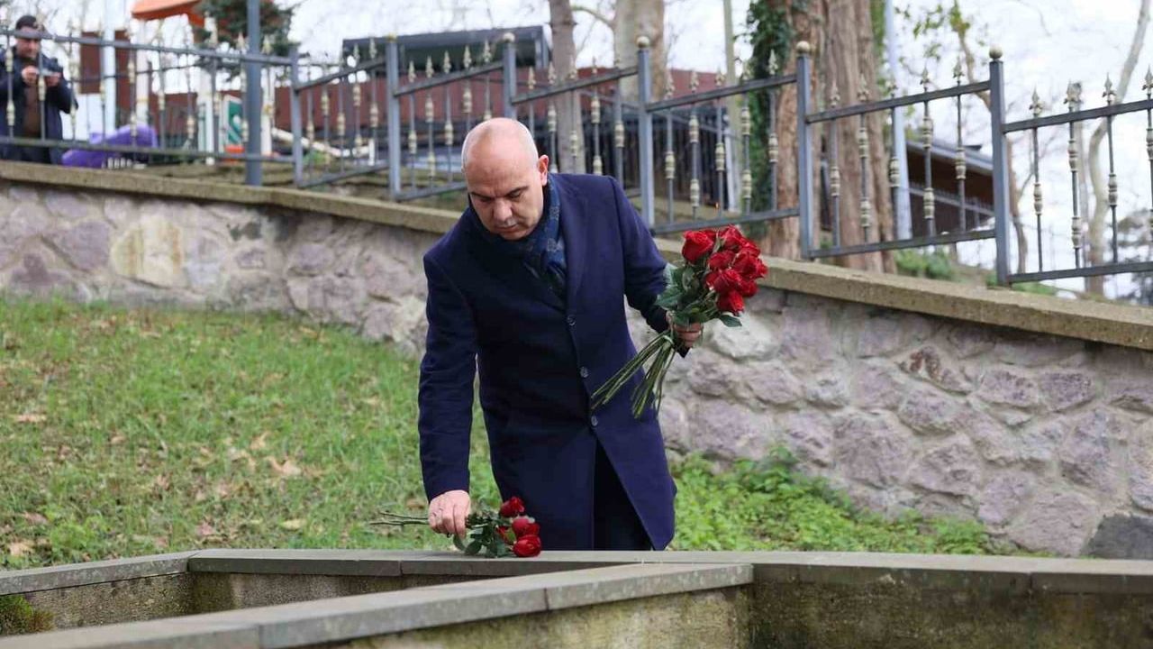 Giresun Valisi Mustafa Koç'un ilk ziyareti: Giresun Kalesi ve Topal Osman Ağa'nın kabri