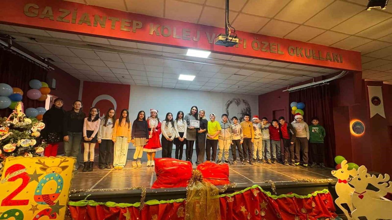 GKV Özel Ortaokulu öğrencilerinin tasarım odaklı yeni yıl etkinlikleri kültürlerarası farkındalık yarattı