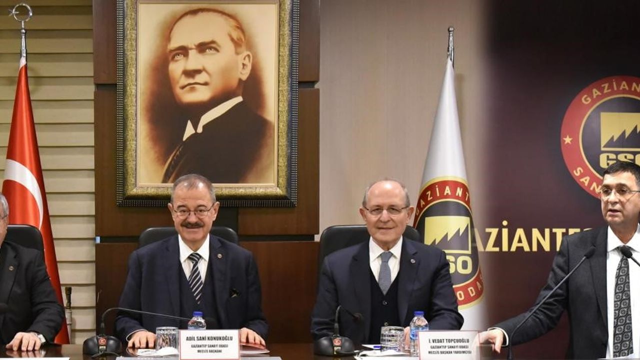 GSO’da 2026 yılının ilk meclis toplantısı: Gaziantep sanayisinin öncelikleri ve 2025 verileri
