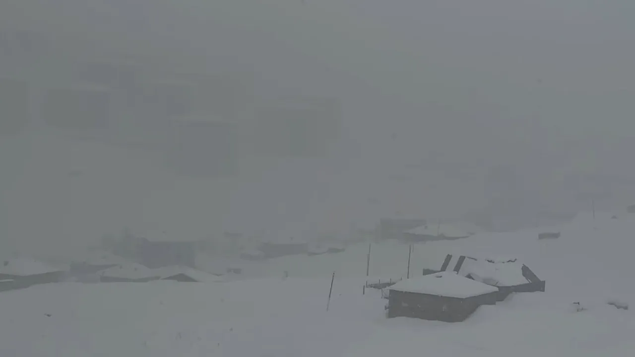 Hakkari'de kar yağışı ulaşımı etkiledi: 43 yerleşim yeri kapalı