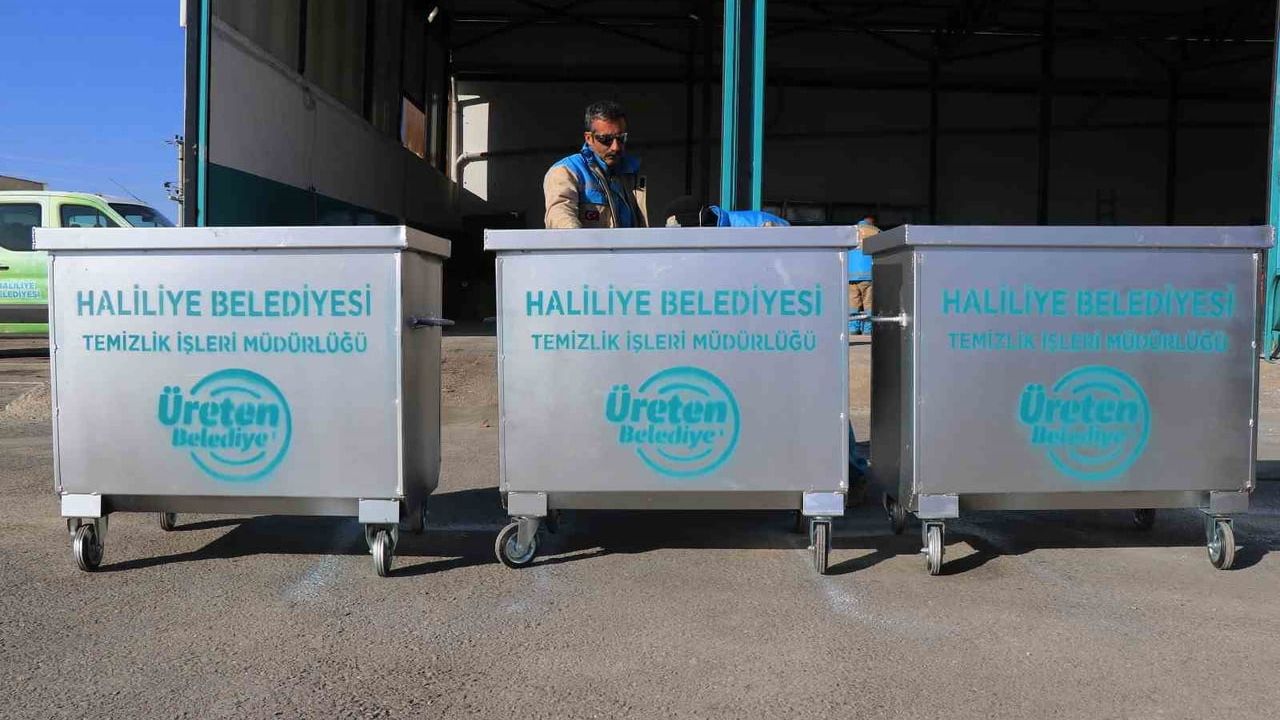 Haliliye Belediyesi 'Üreten Belediye' Vizyonunu Konteyner Üretim Tesisiyle Güçlendirdi