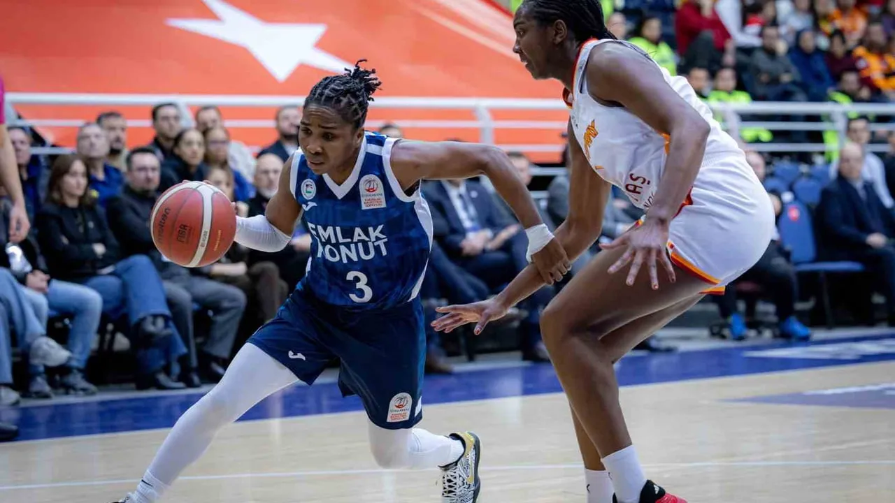 Halkbank Kadınlar Türkiye Kupası: Galatasaray 66 - Emlak Konut 64, Denizli Dörtlü Finali