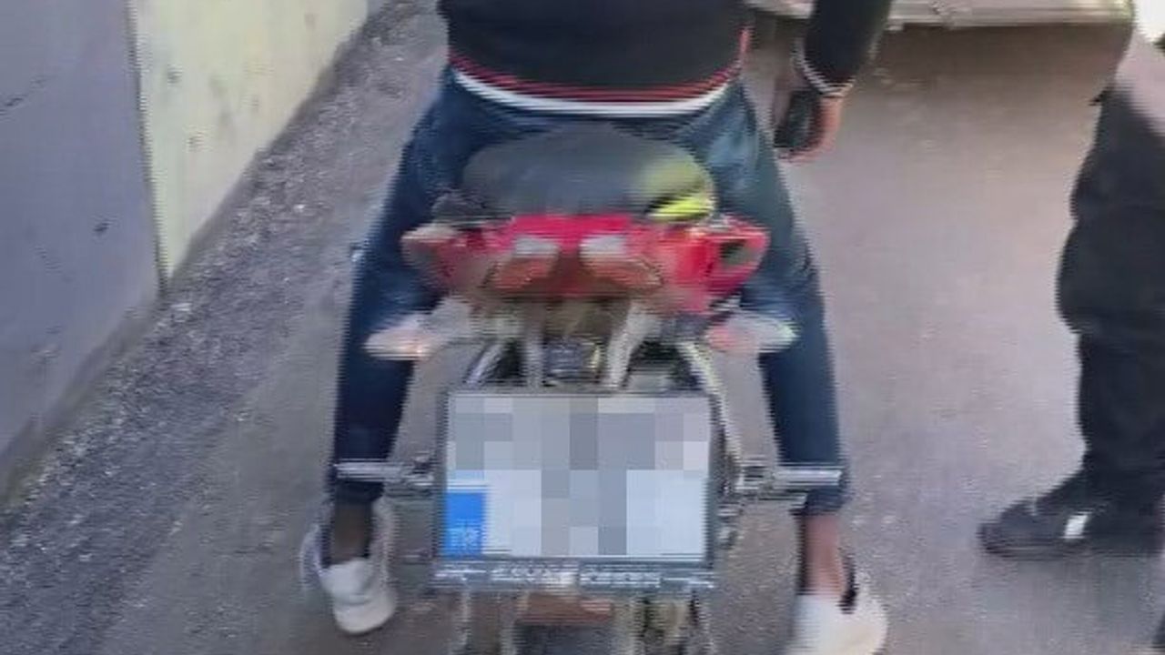 Hatay'da abartı egzozlu motosiklete 26 bin 269 TL idari para cezası