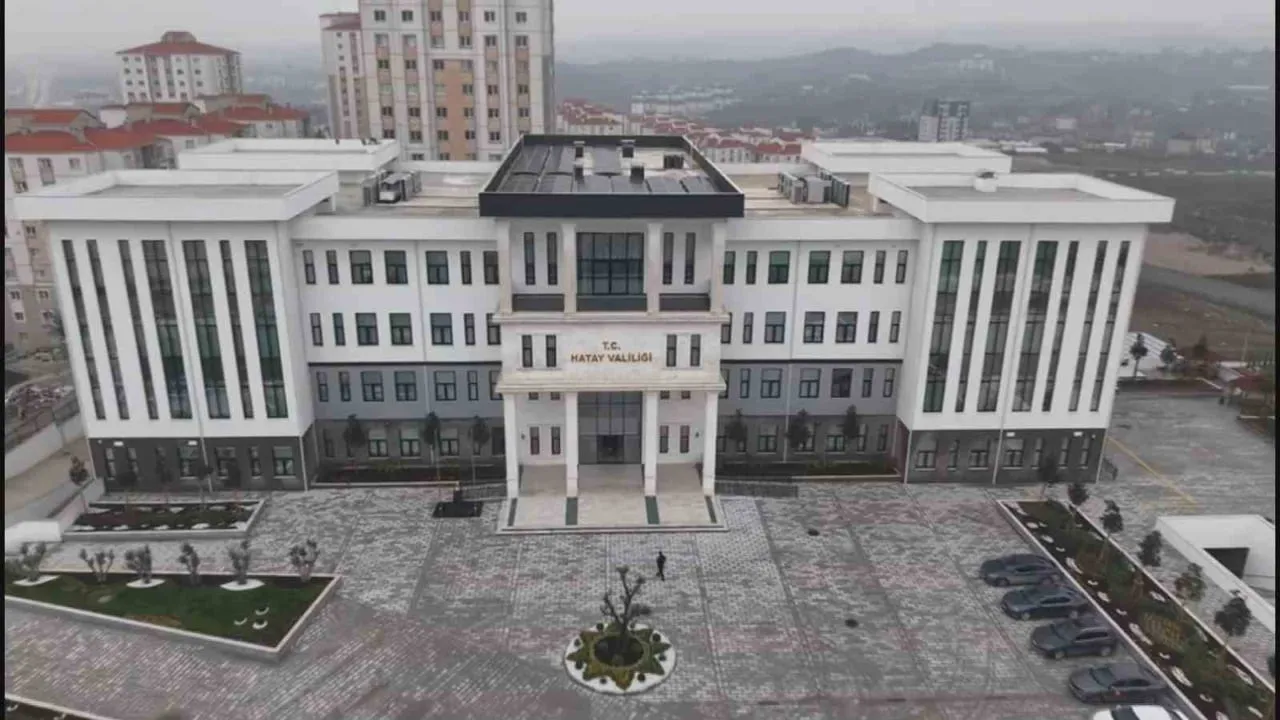 Hatay Valiliği’nin Yeni Hizmet Binası Antakya Akasya Mahallesi’nde Hizmete Açıldı