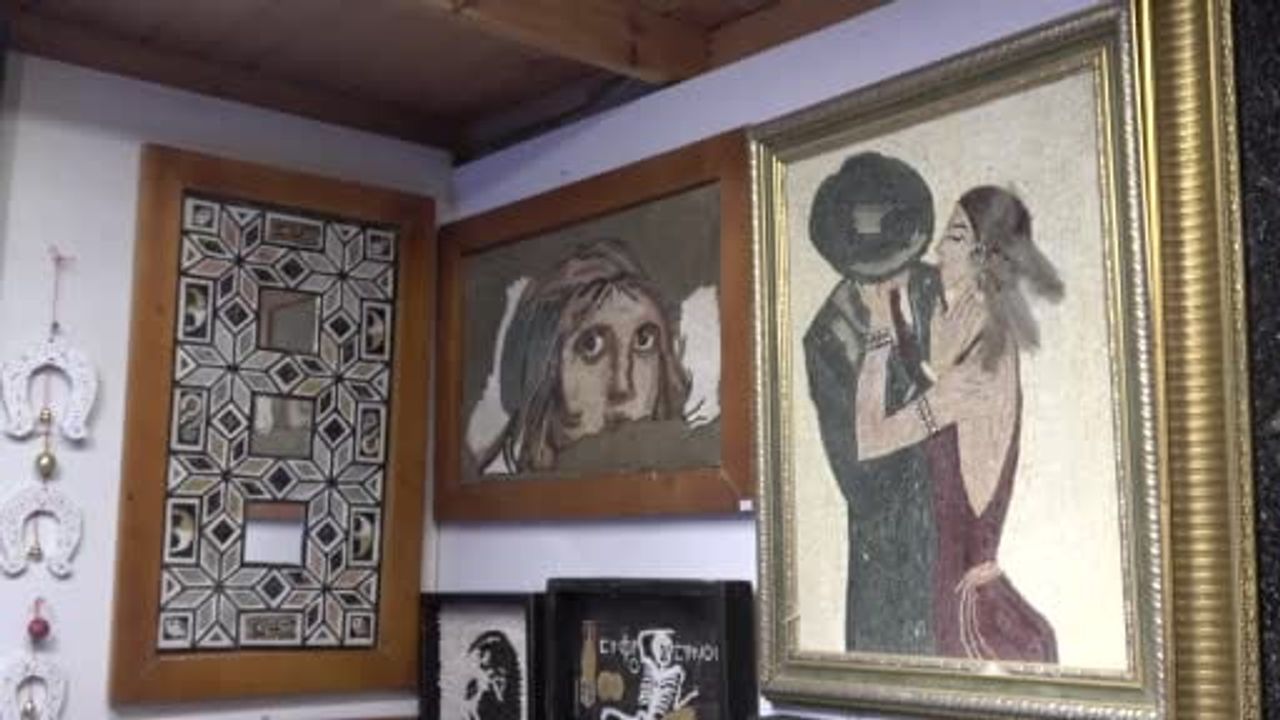 Hataylı mozaik sanatçısı Serap Akgöl: Yumurta kabuğundan 30 yıllık mozaik yolculuğu