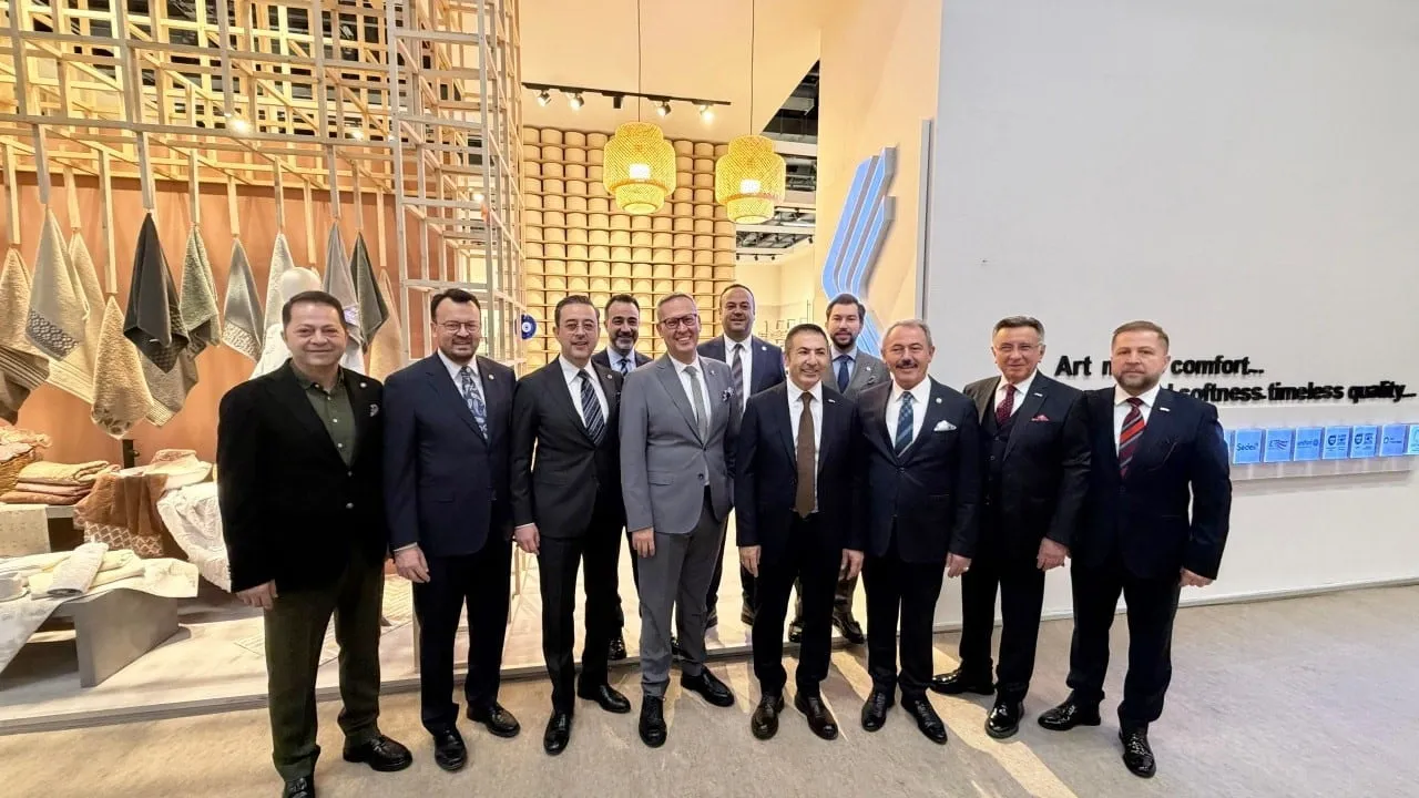 Heimtextil Fuarı'nda 57 Denizlili Firma Türk Ev Tekstilini Dünyaya Taşıdı