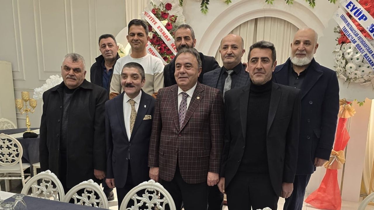 Hikmet Karaca yeniden Erzurum Matbaacılar, Kırtasiyeciler, Fotoğrafçılar ve Tabelacılar Esnaf Odası Başkanı seçildi