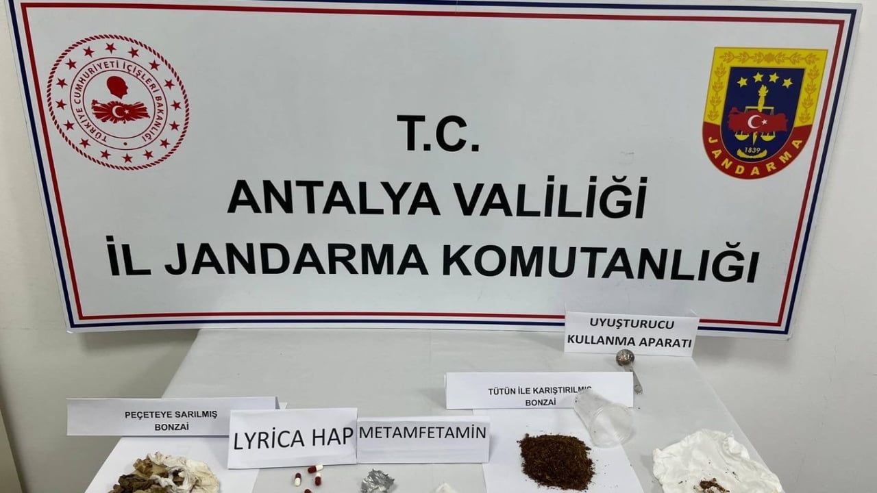 İbradı’da Jandarma Operasyonunda Uyuşturucu Ele Geçirildi
