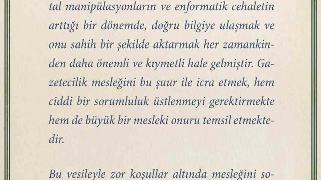İbrahim Kalın’dan 10 Ocak Çalışan Gazeteciler Günü mesajı — Doğru bilgiye vurgu