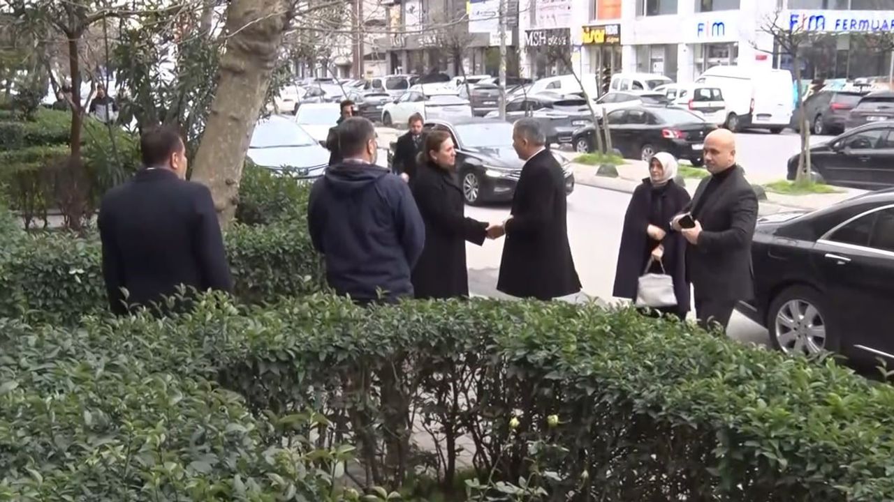 İçişleri Bakanı Ali Yerlikaya, Atlas Çağlayan’ın Ailesine Taziye Ziyareti