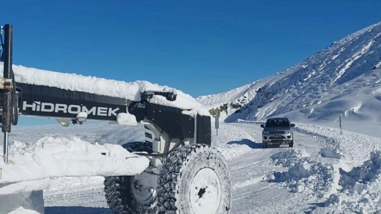Iğdır’da 21 köy yolu ulaşıma açıldı, 116 km yol güvenli hale getirildi