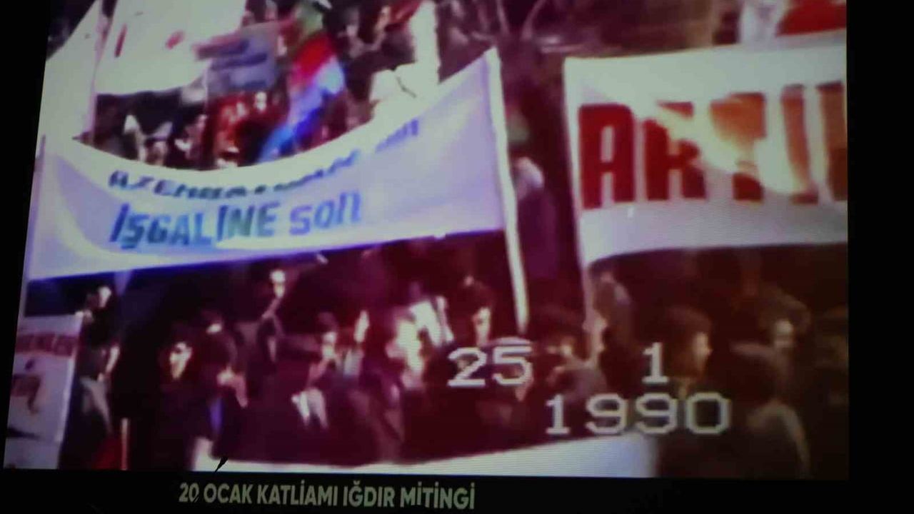 Iğdır'da 'Kanlı Ocak' (20 Ocak 1990) Şehitleri Anıldı