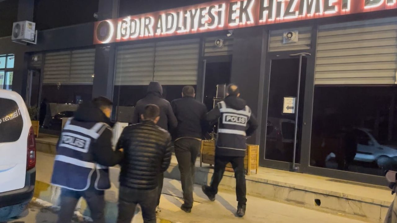 Iğdır'da kesinleşmiş hapis cezaları bulunan 3 hükümlü yakalandı