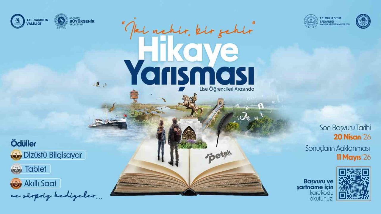 İki Nehir Bir Şehir: Samsun'da Lise Öğrencileri İçin Hikâye Yarışması Başvuruları Başladı