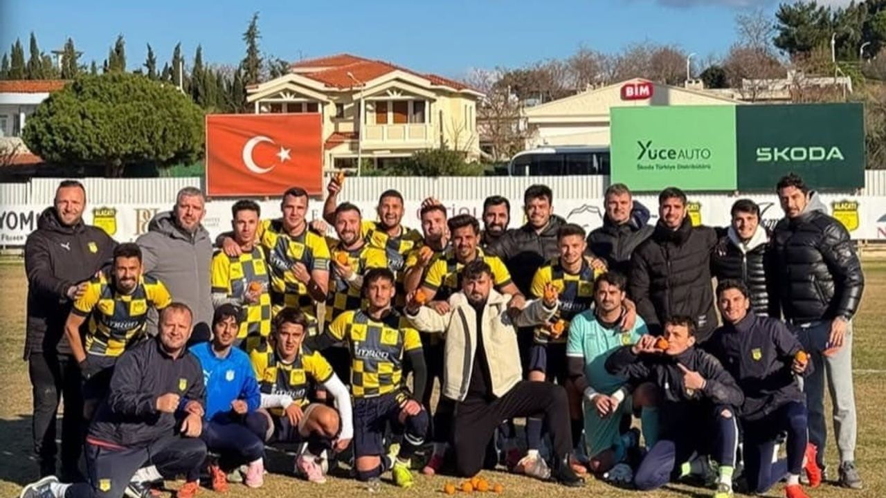 İmren Alaçatıspor, Seferihisarspor'u 2-0 yenerek 3. sıraya yükseldi