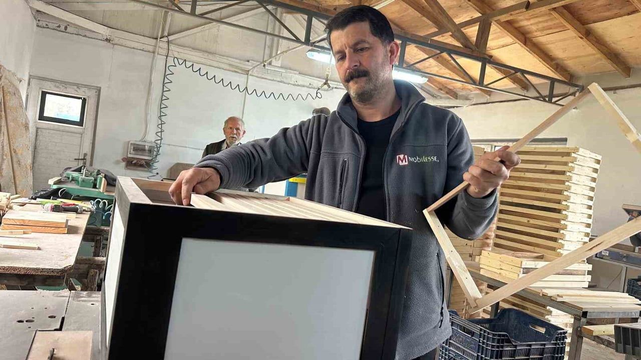 İnegöl'de renkli, ısı yalıtımlı kovan talepleri artıyor