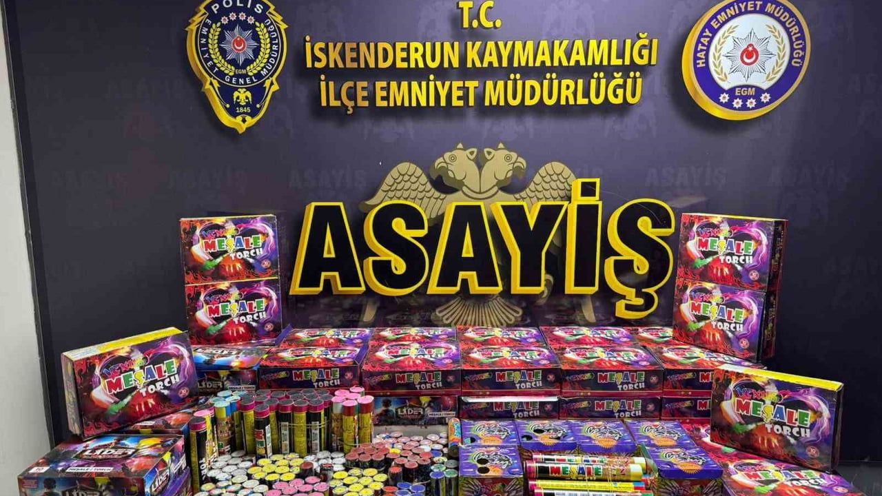 İskenderun'da patlayıcı madde satışı yapan işyerlerine denetim