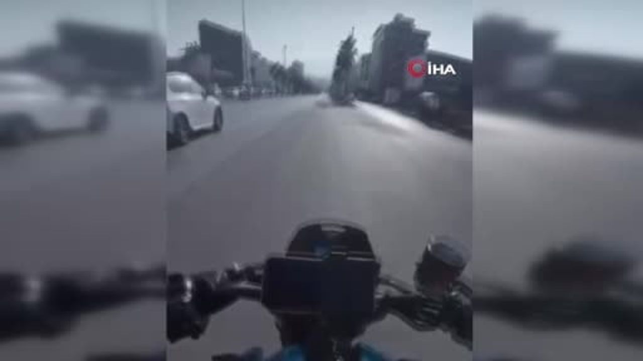 İskenderun'da sosyal medyada paylaşılan motosiklet akrobasi görüntülerine ceza ve adli işlem