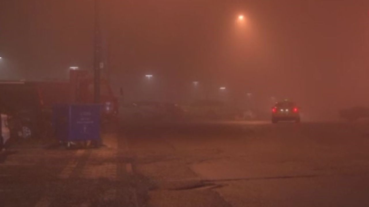 İstanbul Anadolu Yakası’nın Yüksek Kesimlerinde Gece Sis Etkili Oldu