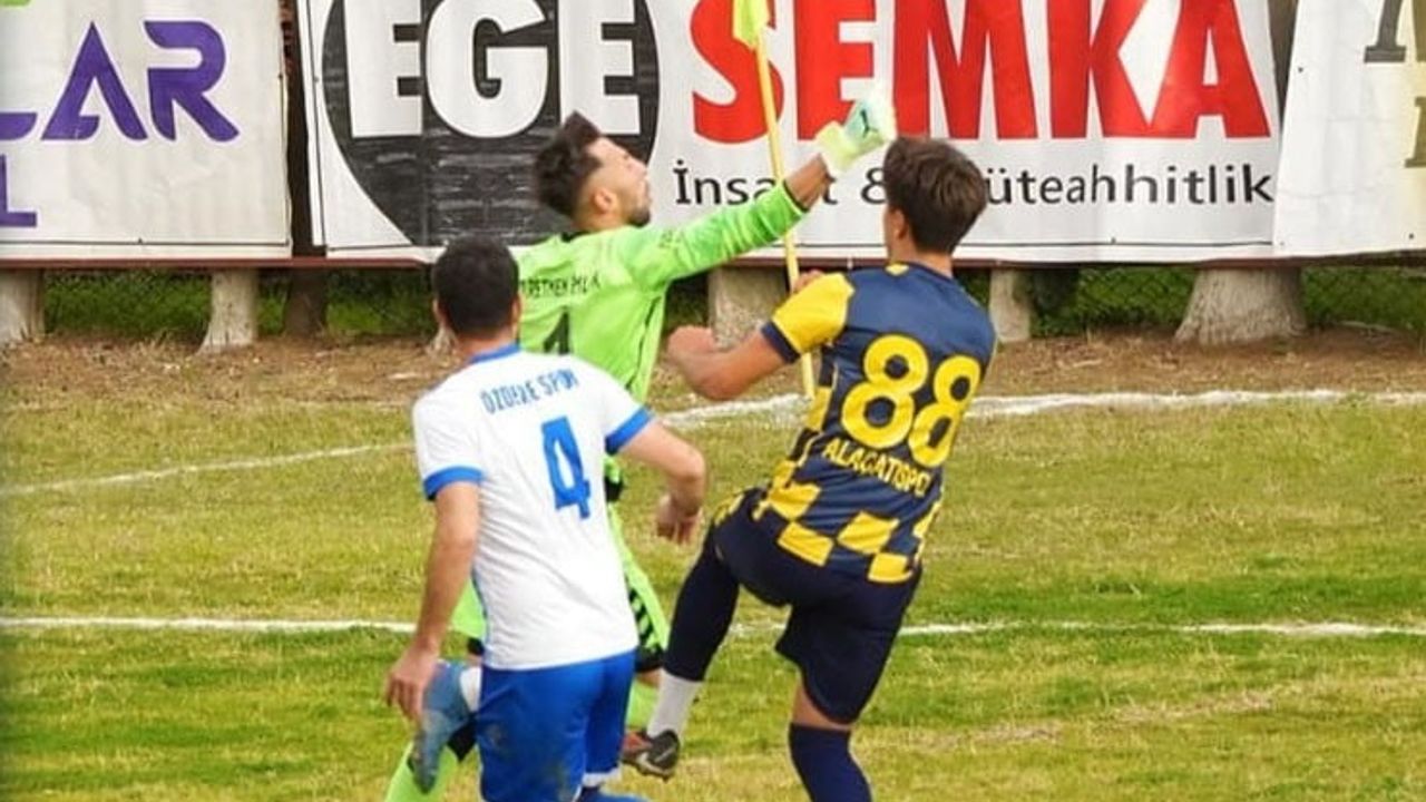 İzmir Süper Amatör Lig: İmren Alaçatıspor, 17. haftada Özderespor’a 2-0 yenildi