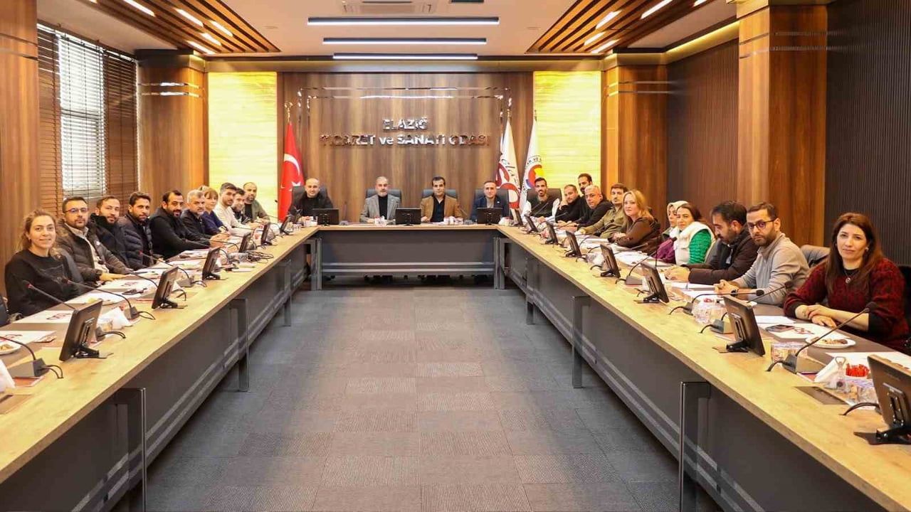 Jeoloji ve Jeofizik Sektörü Elazığ TSO'da Buluştu: 2026 Yol Haritası Masaya Yatırıldı