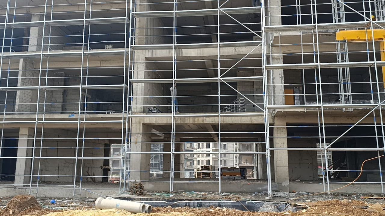 Kahramanmaraş'ta inşaatta iş kazası: 1 işçi yaralandı