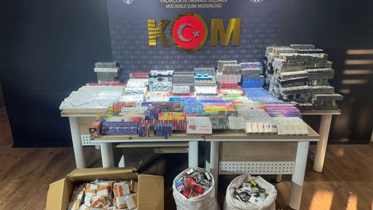 Kahramanmaraş'ta kaçakçılık operasyonunda 3 şüpheli yakalandı