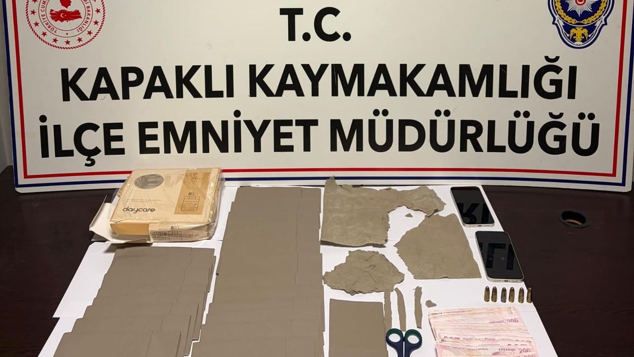 Kapaklı’da narkotik operasyonu: 2 şüpheli tutuklandı