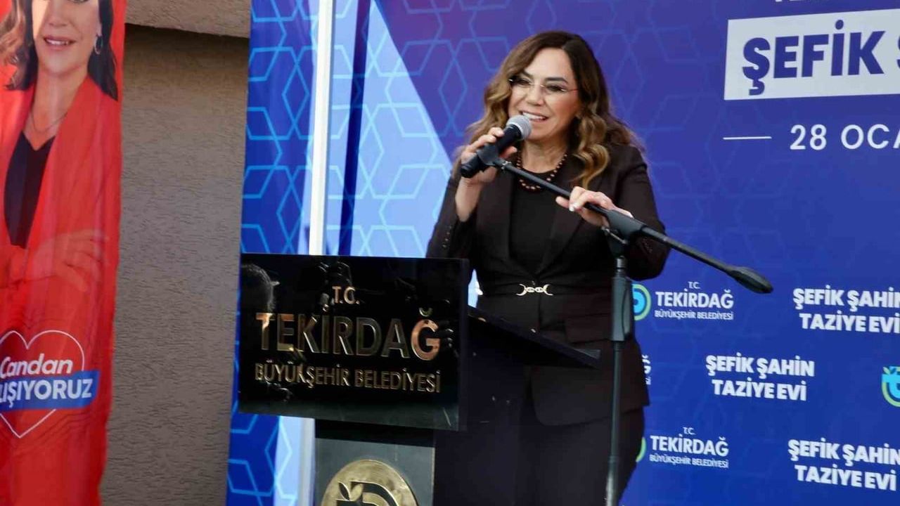 Kapaklı’da Şefik Şahin Taziye Evi törenle hizmete açıldı