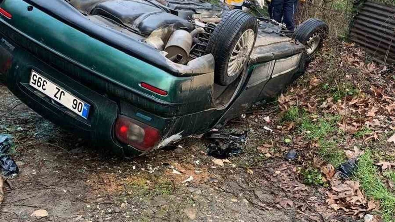 Karabük’te Kontrolden Çıkan Otomobil Takla Attı: 1 Kişi Öldü