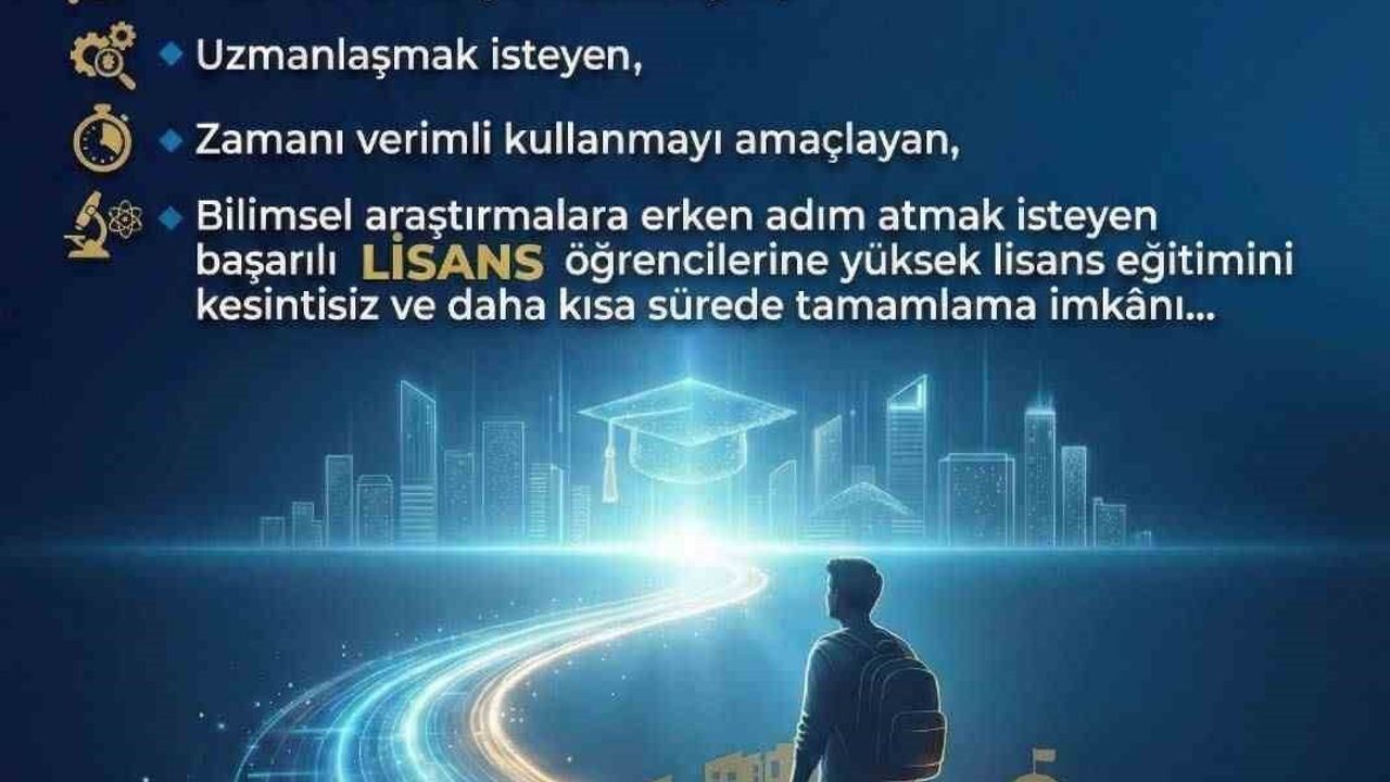 Karabük Üniversitesi'nde Bütünleşik Yüksek Lisans Başvuruları 12-23 Ocak 2026'da Başlıyor