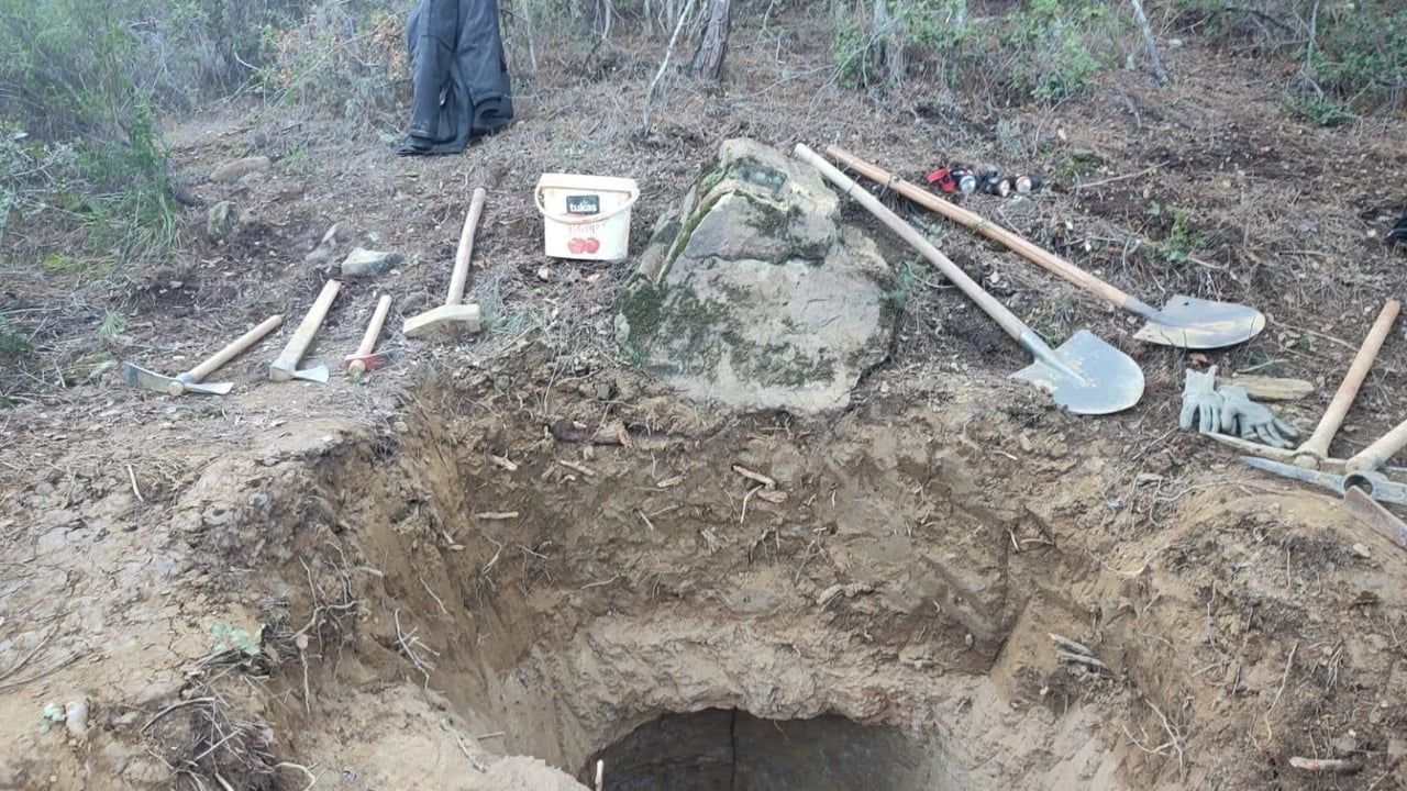 Karacasu'da izinsiz kazı yapan 5 kişi suçüstü yakalandı