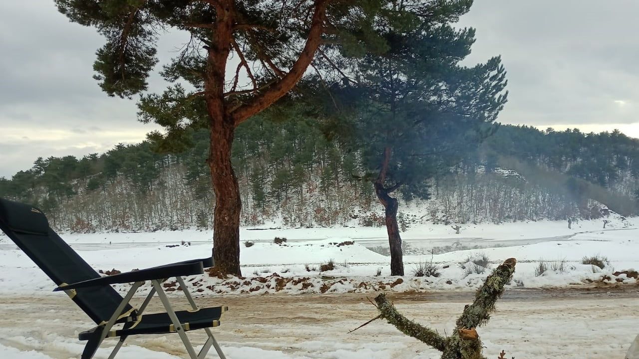 Karın ardından Adliye Göledi'ne ziyaretçi yoğunluğu