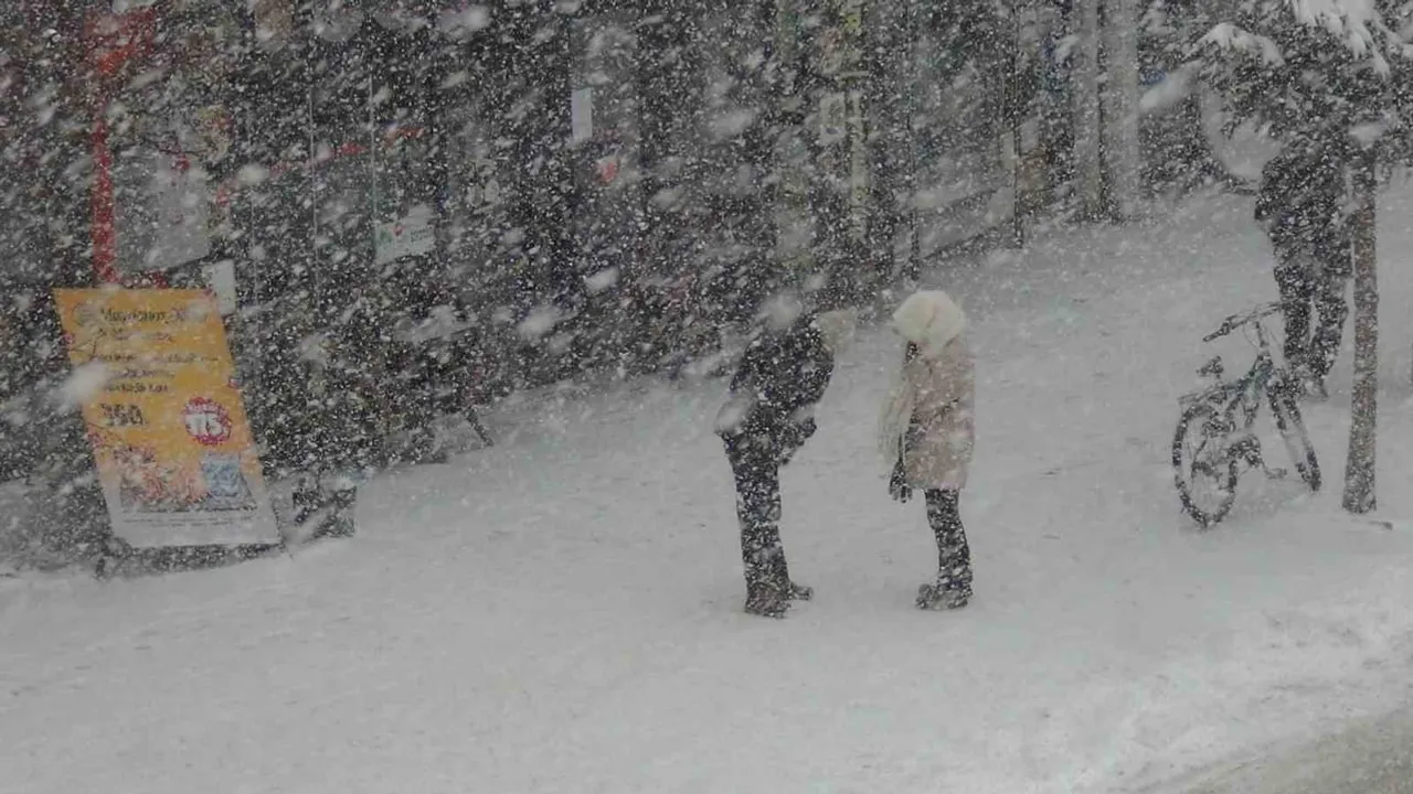 Kars'ta 15 yılın en yoğun kışı: Sarıkamış'ta kar 2,5 metreyi aştı