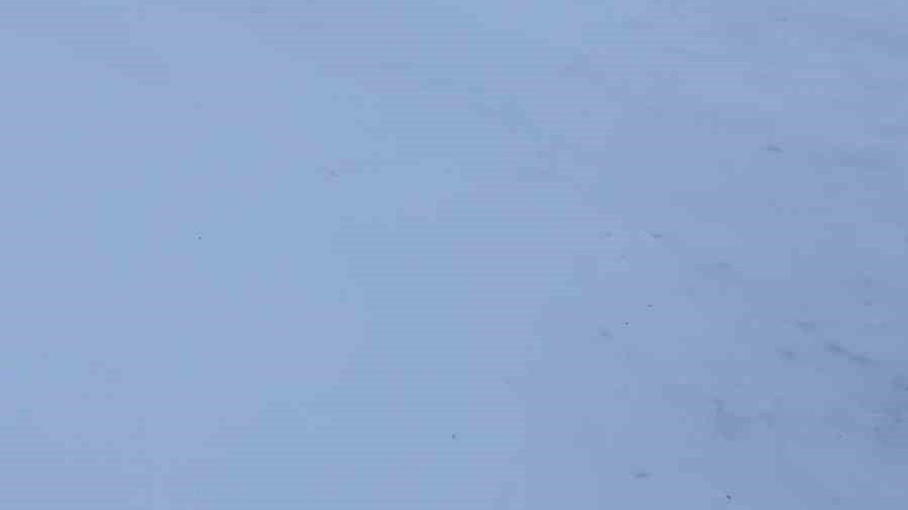 Kavaklıdere’de Göktepe Dağı’nda kar ve buzlanma nedeniyle araçlar yolda mahsur kaldı