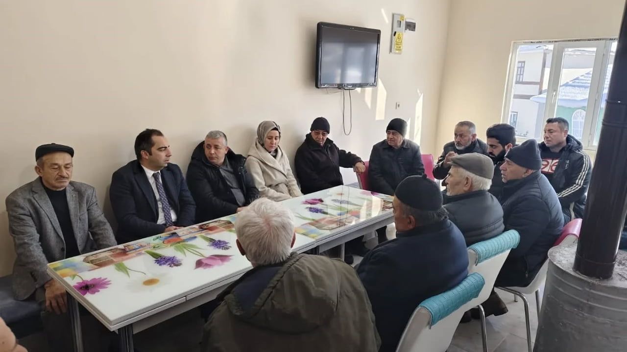 Kaymakam Mehmet Salih Uçar Yularıçaylı Köyü'nde Vatandaşlarla Gönül Köprüsü Kurdu