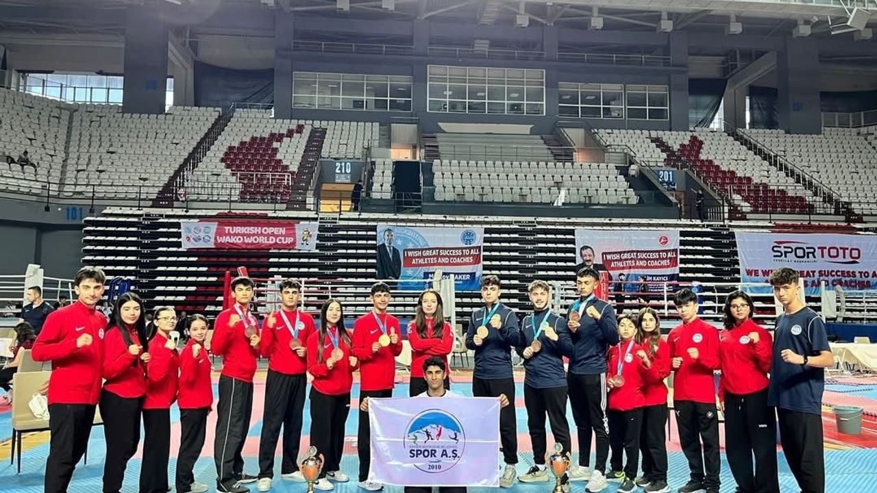 Kayseri Büyükşehir Belediyesi Spor A.Ş.: 2025'te 20 branşta 688 madalya