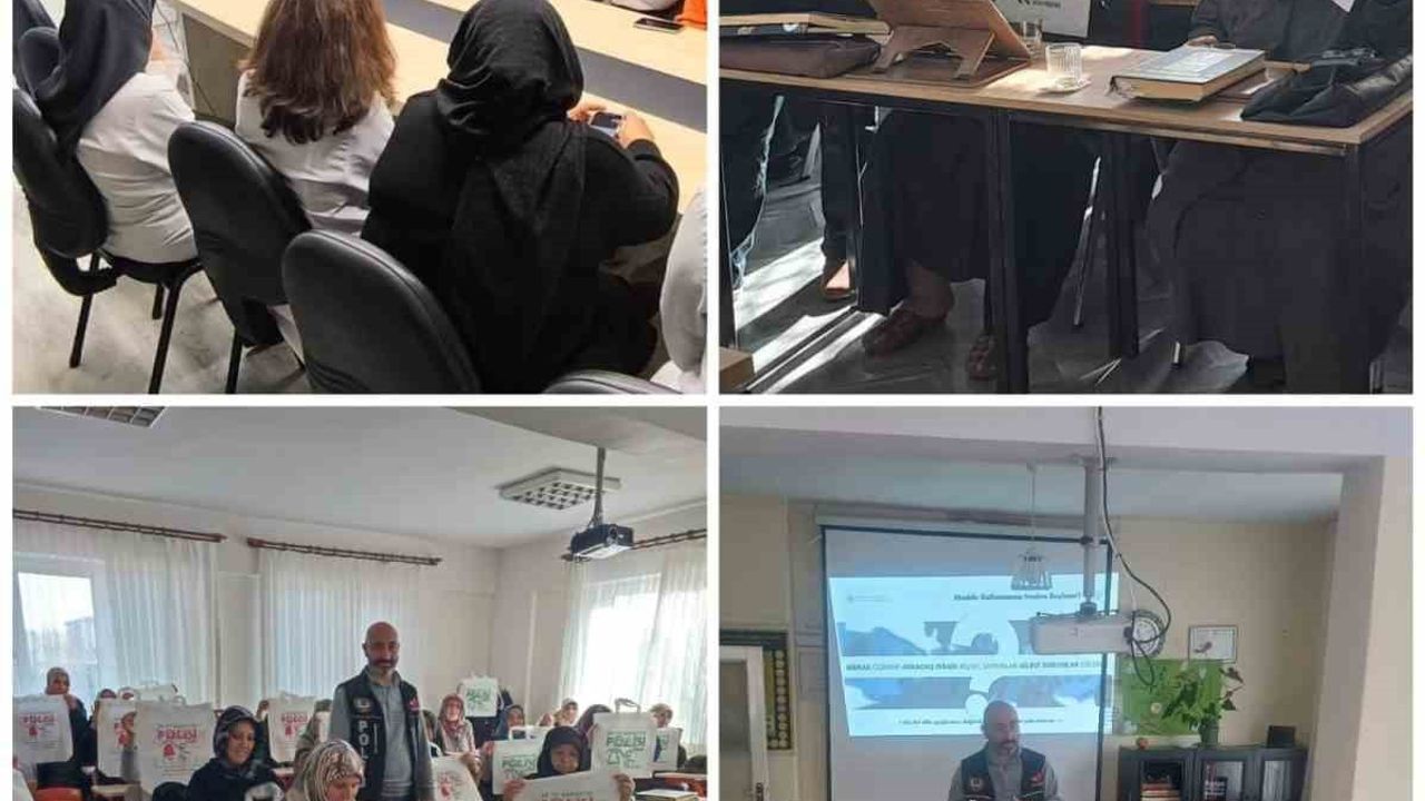 Kayseri’de 133 Anne ve Anne Adayına ‘En İyi Narkotik Polisi Anne’ Eğitimi Verildi