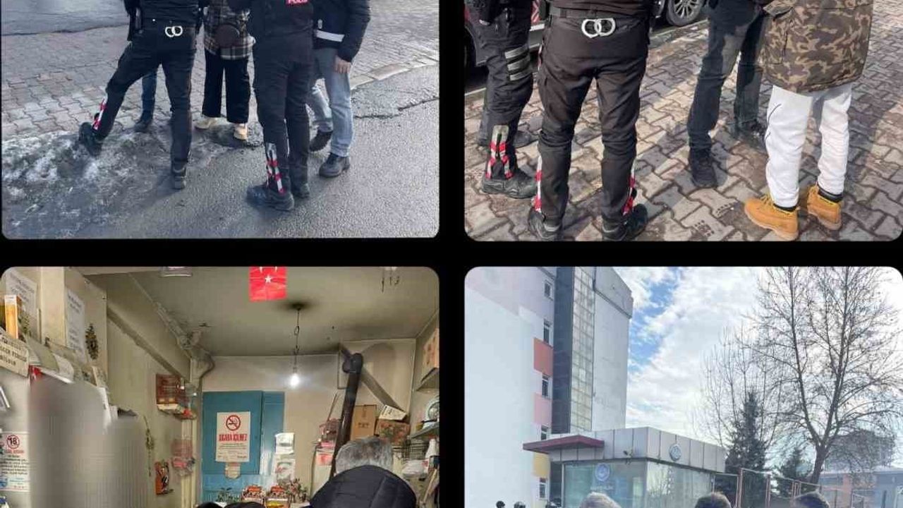 Kayseri'de okul çevresi denetimlerinde 642 şahıs sorgulandı, 179 bin 162 TL ceza uygulandı